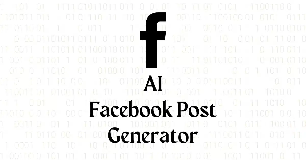 Free AI Facebook Post Generator