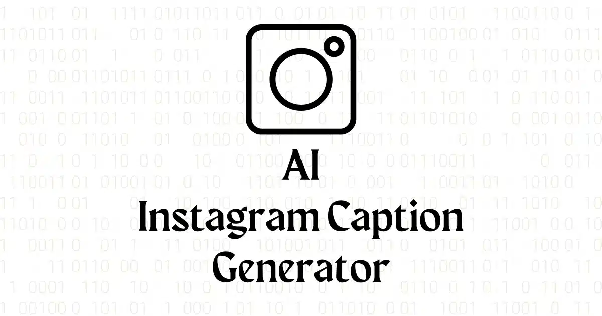 Kostenloser AI Insta-Beschriftungsgenerator