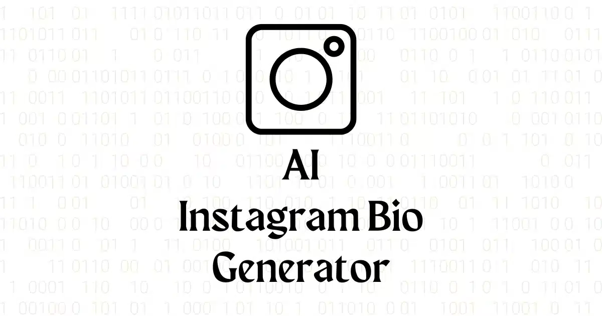 Kostenloser AI Insta Bio Generator