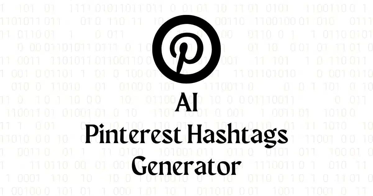 Kostenloser AI Pinterest Hashtags Generator