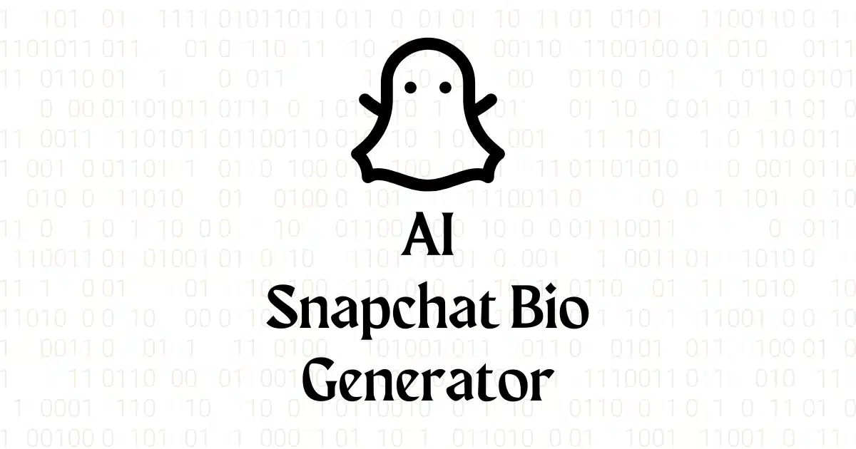 Free AI Snapchat Bio Generator