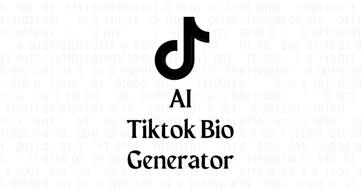 Générateur de bio AI Tiktok gratuit